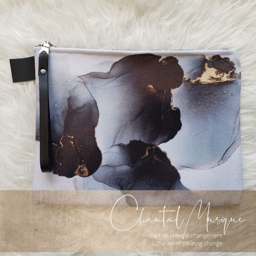 Oblivion 10 inch pouch | A piece of art to take with you, wherever life takes you.