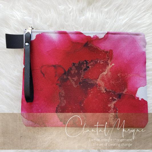 Friendship 10 inch pouch | A piece of art to take with you, wherever life takes you.