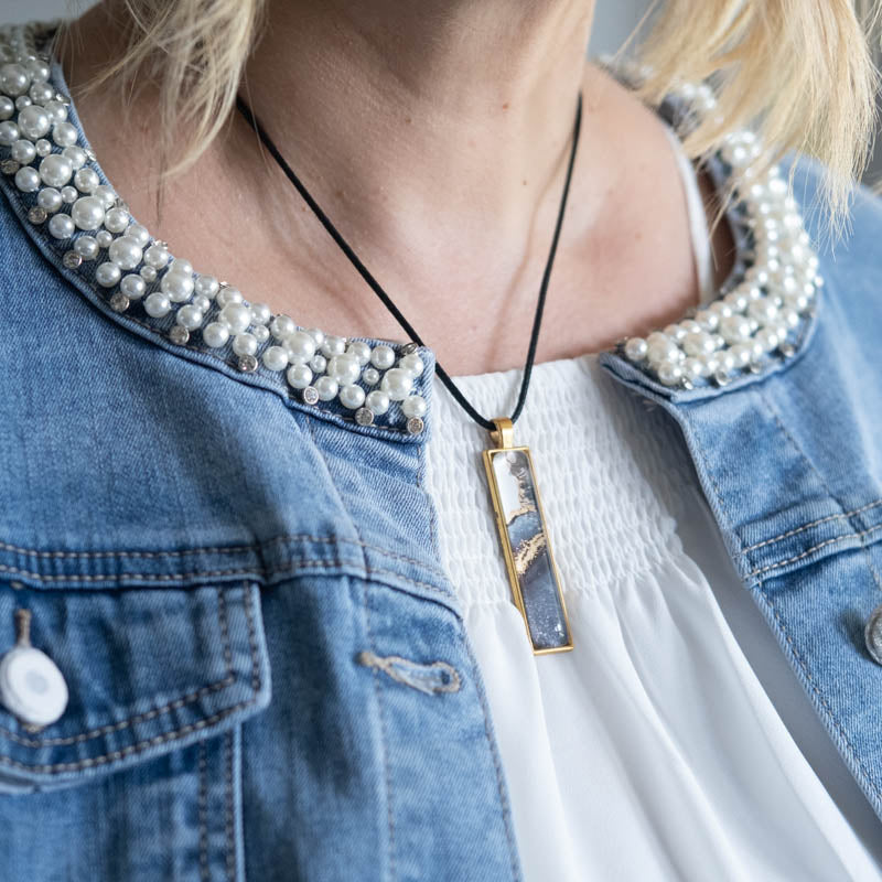 Pendentifs rectangulaires | Le fragment d'art à porter